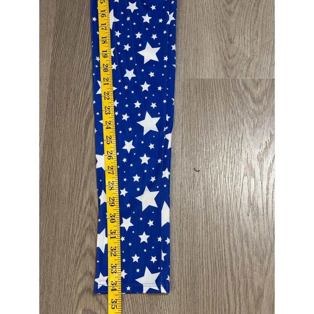 Leg Avenue Sensational Super Hero Costume Catsuit Headband 85577 Red Blue Star M - Picture 13 of 16